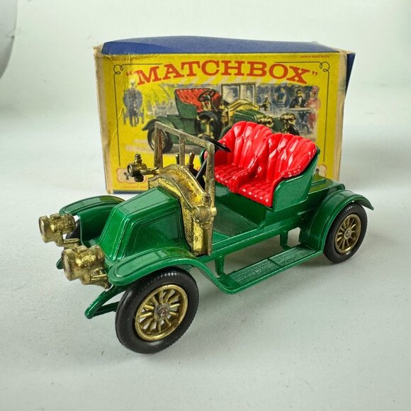 Vintage Matchbox Models Of Yesteryear 1911 Renault Y-2 Diecast Car With Original - Picture 1 of 9